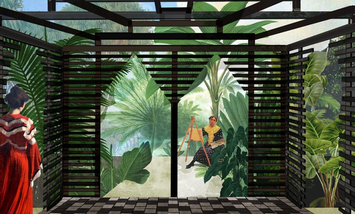 Le jardin de l'Orientaliste