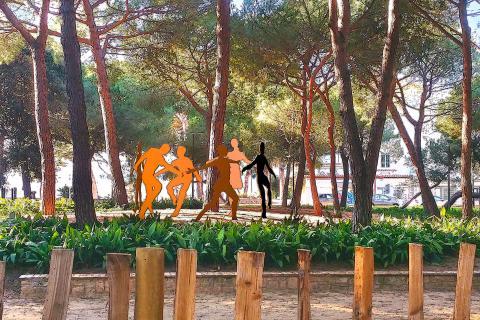 Joie de vivre à la pinède