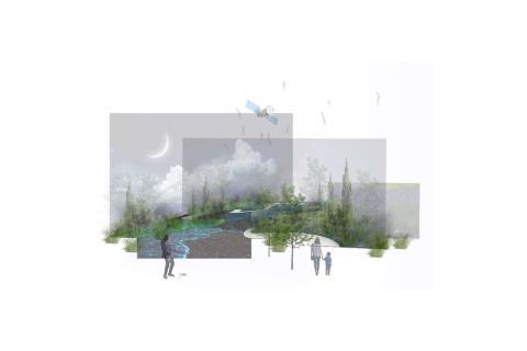 The blue tide garden